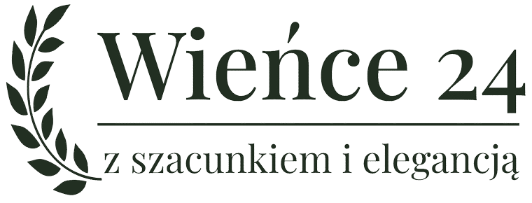 Logo sklepu internetowego z wieńcami pogrzebowymi wience24.pl